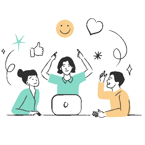 Tell us your vision illustration